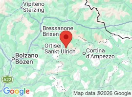 Dolomiti Spa Hotel Fanes location